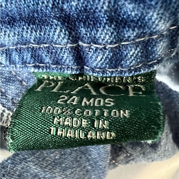 The Children’s Place Denim Jean Overalls - Picture 3 of 3